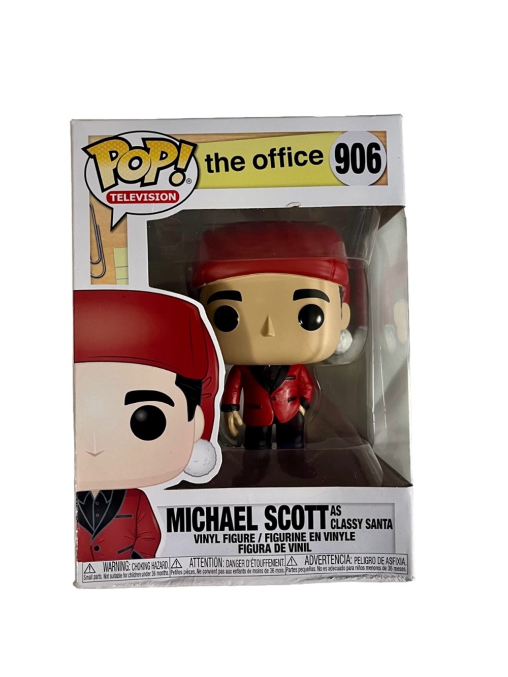 Funko Pop! Michael Scott as Classy Santa #906 from The Office TV Show